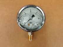 MANOMÉTER d=63 MM 0-6 BAR 1/4 COL ALSÓ ÁLLÁSÚ